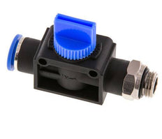 10 mm - G1/4'' Kunststof/Messing 3/2-Weg Handafsluiter Ontluchting aan Draadzijde