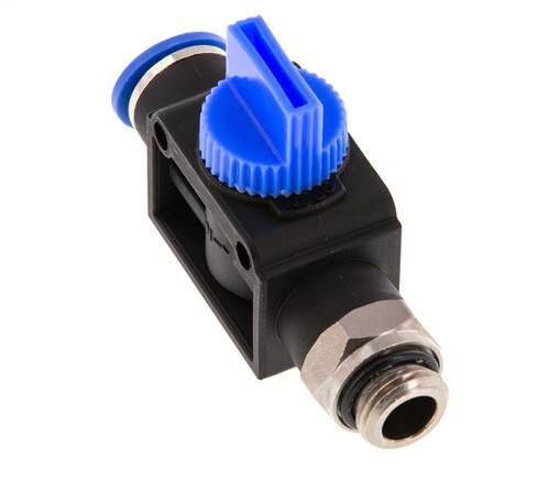10 mm - G1/4'' Kunststof/Messing 3/2-Weg Handafsluiter Ontluchting aan Draadzijde
