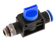 10 mm - G1/4'' Kunststof/Messing 3/2-Weg Handafsluiter Ontluchting aan Draadzijde