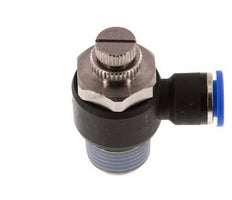 L-stuk Regelventiel 10 mm - R1/2'' Regeling-Uit Messing/Nylon