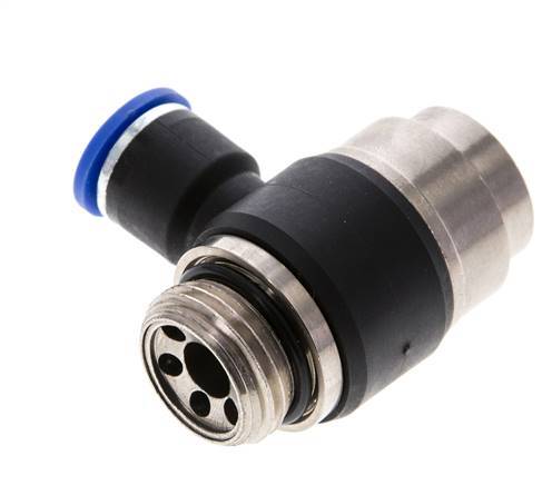 L-stuk Regelventiel 10 mm - G1/2'' Regeling-Uit Messing/Nylon Sleufschroef
