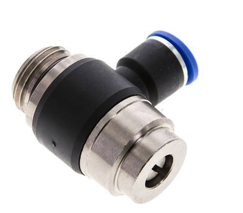 L-stuk Regelventiel 10 mm - G1/2'' Regeling-Uit Messing/Nylon Sleufschroef