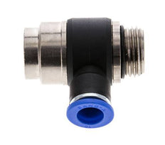 L-stuk Regelventiel 10 mm - G1/2'' Regeling-Uit Messing/Nylon Sleufschroef