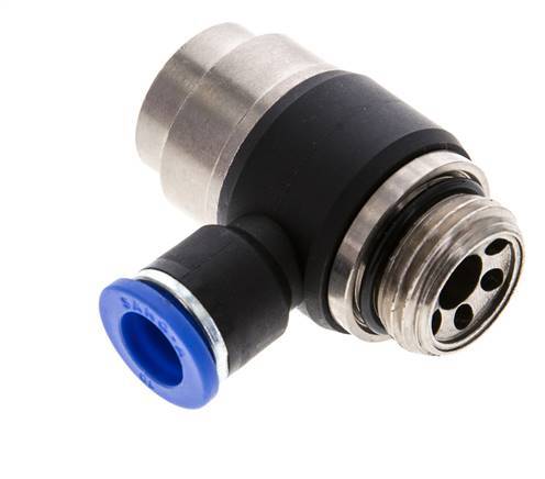 L-stuk Regelventiel 10 mm - G1/2'' Regeling-Uit Messing/Nylon Sleufschroef