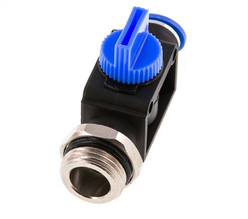 10 mm - G1/2'' Kunststof/Messing 3/2-Weg Handafsluiter Ontluchting aan Draadzijde