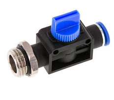 10 mm - G1/2'' Kunststof/Messing 3/2-Weg Handafsluiter Ontluchting aan Draadzijde