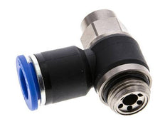 L-stuk Regelventiel 12 mm - G3/8'' Regeling-Uit Messing/Nylon Sleufschroef