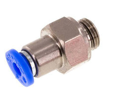 4mm & G1/8'' Regeling-In Vernikkeld Messing/PBT Terugslagklep Insteekkoppeling Buitendraad 0.2-10 bar