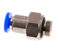 4mm & G1/8'' Regeling-In Vernikkeld Messing/PBT Terugslagklep Insteekkoppeling Buitendraad 0.2-10 bar