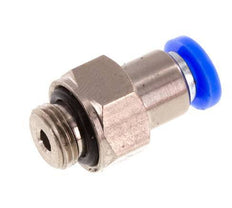 4mm & G1/8'' Regeling-In Vernikkeld Messing/PBT Terugslagklep Insteekkoppeling Buitendraad 0.2-10 bar