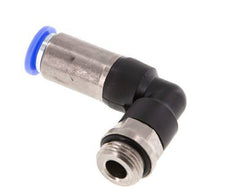 10mm & G3/8'' Zelfsluitende L-insteekkoppeling Vernikkeld messing/PBT buitendraad 0-10 bar