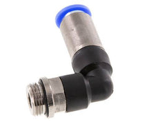 10mm & G3/8'' Zelfsluitende L-insteekkoppeling Vernikkeld messing/PBT buitendraad 0-10 bar