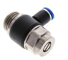 L-stuk Regelventiel 8 mm - G1/2'' Regeling-Uit Messing/Nylon Sleufschroef