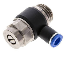 L-stuk Regelventiel 8 mm - G1/2'' Regeling-Uit Messing/Nylon Sleufschroef