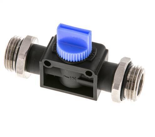 G1/2'' Kunststof/Messing 3/2-Weg Handafsluiter