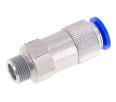 12mm & R3/8'' Regeling-Uit Aluminium Terugslagklep Insteekkoppeling Buitendraad 0.2-10 bar