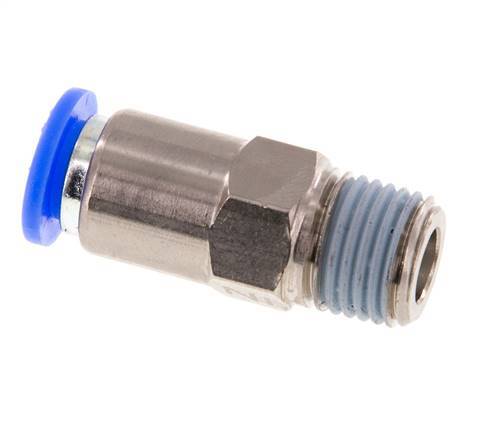 Push-In Check Valve 8mm & R1/4'' Male Brass/PBT 0.2-10bar (3-145psi) Thread-Hose