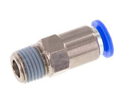 8mm & R1/4'' Regeling-Uit Vernikkeld Messing/PBT Terugslagklep Insteekkoppeling Buitendraad 0.2-10 bar