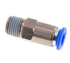 8mm & R1/4'' Regeling-Uit Vernikkeld Messing/PBT Terugslagklep Insteekkoppeling Buitendraad 0.2-10 bar