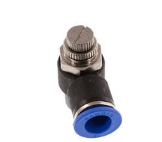 L-stuk Regelventiel 12 mm - R3/8'' Regeling-Uit Messing/Nylon