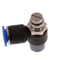 L-stuk Regelventiel 12 mm - R3/8'' Regeling-Uit Messing/Nylon