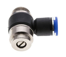 L-stuk Regelventiel 12 mm - G1/2'' Regeling-Uit Messing/Nylon Sleufschroef