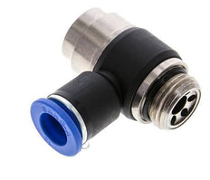 L-stuk Regelventiel 12 mm - G1/2'' Regeling-Uit Messing/Nylon Sleufschroef
