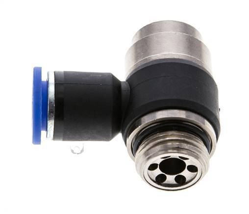 L-stuk Regelventiel 12 mm - G1/2'' Regeling-Uit Messing/Nylon Sleufschroef
