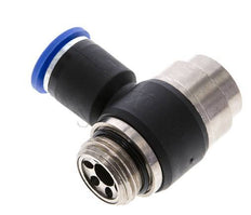 L-stuk Regelventiel 12 mm - G1/2'' Regeling-Uit Messing/Nylon Sleufschroef
