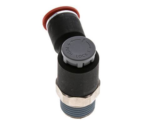 L-stuk Regelventiel 12 mm - R1/2'' Regeling-in Messing/Nylon Borgmoer