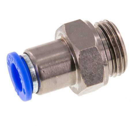 10mm & G1/2'' Zelfsluitende Insteekkoppeling Vernikkeld Messing/PBT Buitendraad 0-10 bar