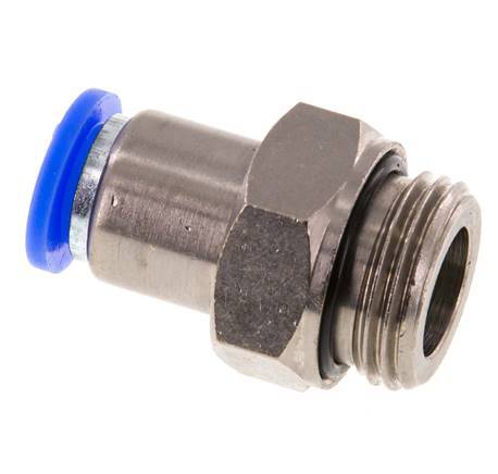 10mm & G1/2'' Zelfsluitende Insteekkoppeling Vernikkeld Messing/PBT Buitendraad 0-10 bar