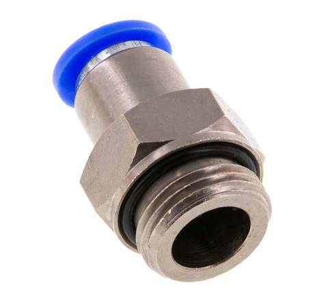 10mm & G1/2'' Zelfsluitende Insteekkoppeling Vernikkeld Messing/PBT Buitendraad 0-10 bar