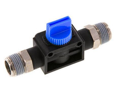 R3/8'' Kunststof/Messing 3/2-Weg Handafsluiter