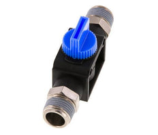 R3/8'' Kunststof/Messing 3/2-Weg Handafsluiter