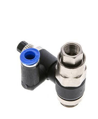 Draaibaar Regelventiel 6 mm - G1/4''-G1/8'' Regeling-Uit Messing/Nylon Indirect Gestuurde Terugslagklep