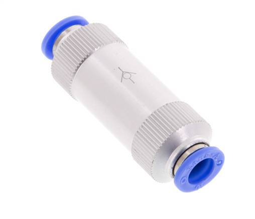10mm Aluminium Terugslagklep Insteekkoppeling 0.2-10 bar