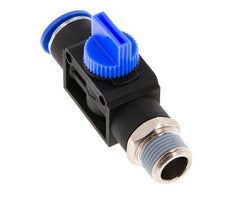 12 mm - R3/8'' Kunststof/Messing 3/2-Weg Handafsluiter Ontluchting aan Draadzijde