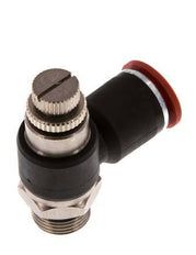 L-stuk Regelventiel 12 mm - G3/8'' Regeling-in Messing/Nylon