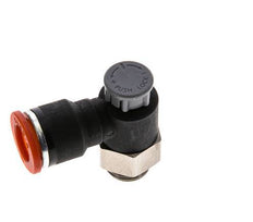 L-stuk Regelventiel 10 mm - G1/4'' Regeling-in Messing/Nylon Borgmoer