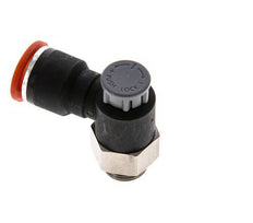 L-stuk Regelventiel 10 mm - G1/4'' Regeling-in Messing/Nylon Borgmoer