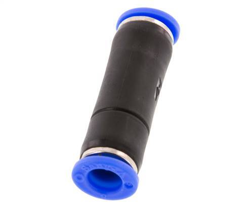 8mm Vernikkeld Messing/PBT Terugslagklep Insteekkoppeling 0.2-10 bar