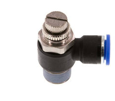 L-stuk Regelventiel 10 mm - R3/8'' Regeling-Uit Messing/Nylon