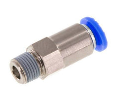 6mm & R1/8'' Regeling-Uit Vernikkeld Messing/PBT Terugslagklep Insteekkoppeling Buitendraad 0.2-10 bar