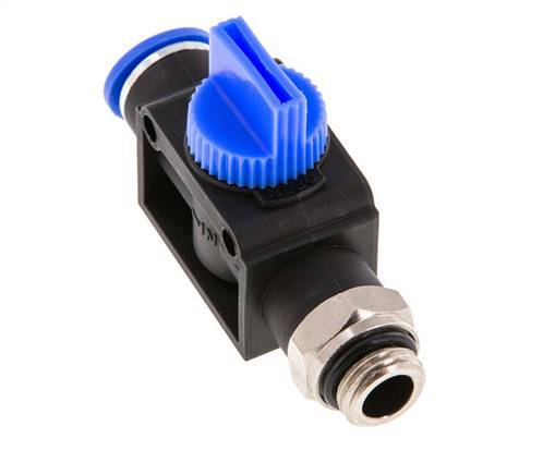 10 mm - G1/4'' Kunststof/Messing 3/2-Weg Handafsluiter Ontluchting aan Buiszijde