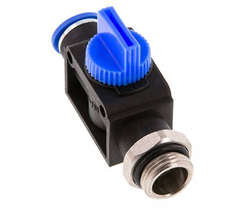 10 mm - G3/8'' Kunststof/Messing 3/2-Weg Handafsluiter Ontluchting aan Buiszijde