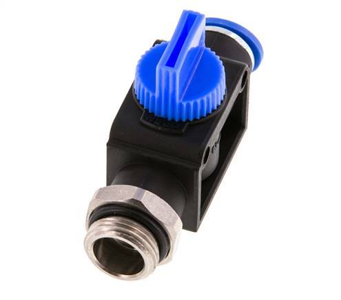 10 mm - G3/8'' Kunststof/Messing 3/2-Weg Handafsluiter Ontluchting aan Buiszijde