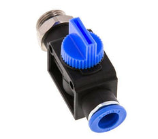 10 mm - G3/8'' Kunststof/Messing 3/2-Weg Handafsluiter Ontluchting aan Buiszijde