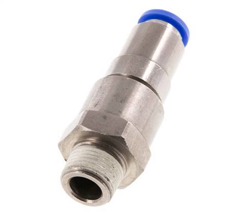 10mm & R3/8'' Hoge Snelheid Draaidoorvoer Insteek Buitendraad Vernikkeld Messing/PBT NBR