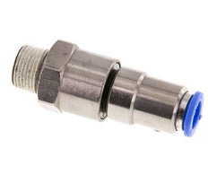 10mm & R3/8'' Hoge Snelheid Draaidoorvoer Insteek Buitendraad Vernikkeld Messing/PBT NBR